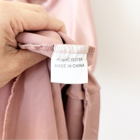 Billy J Josephina Midi Dress in Dusty Pink - Picture 6 of 9